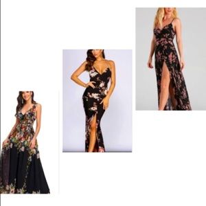 Total Sweetheart Floral Maxi Dress